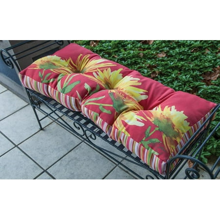 yellow outdoor bench bright garden yellow blooming 42 17 indoor outdoor bench cushion walmartcom yellow outdoor bench bright garden yellow blooming 42 17 indoor outdoor bench cushion walmartcom
